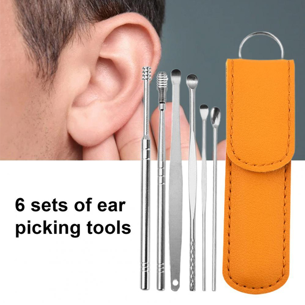 6 Pcs Ear Pick Set